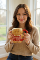 3D Gingerbread Girl Delight Mug