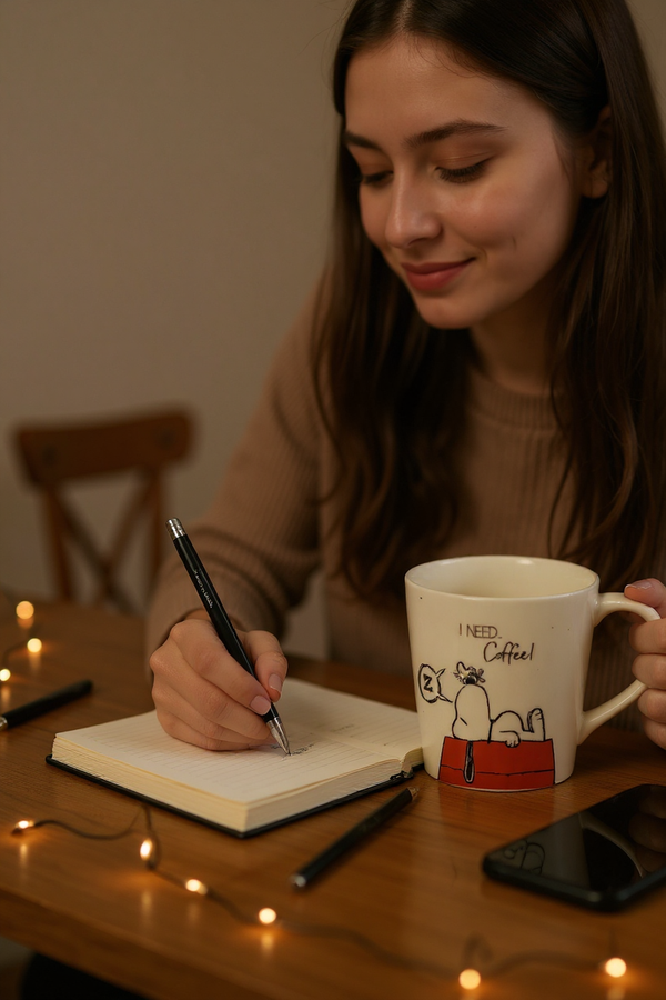Snoopy I Need Coffee Mug | Gift for Peanuts Fans