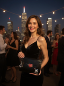 Betty Boop Black Heartbreaker clutch bag