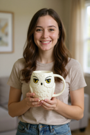 Majestic White Owl 3D Mug