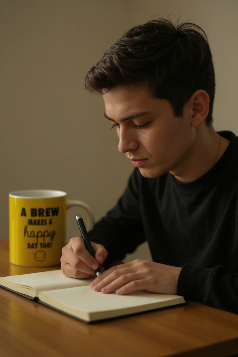 Mr. Happy Joyful Mug | Gift for Fans&nbsp;