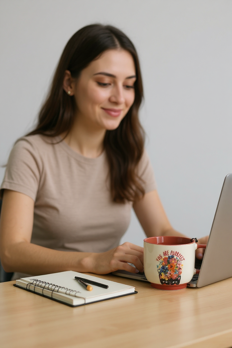 You Are Purrfect Feline Charm Ceramic Mug