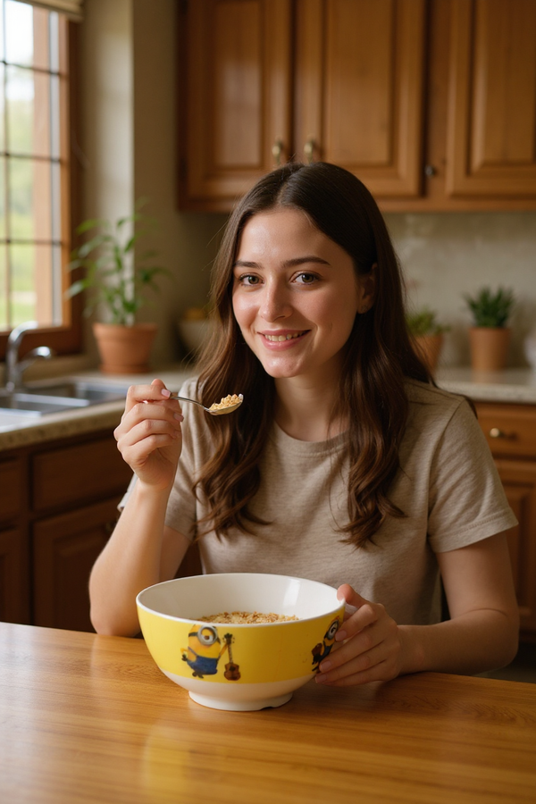 Minion Melody Cereal Bowl | Gift for Kids