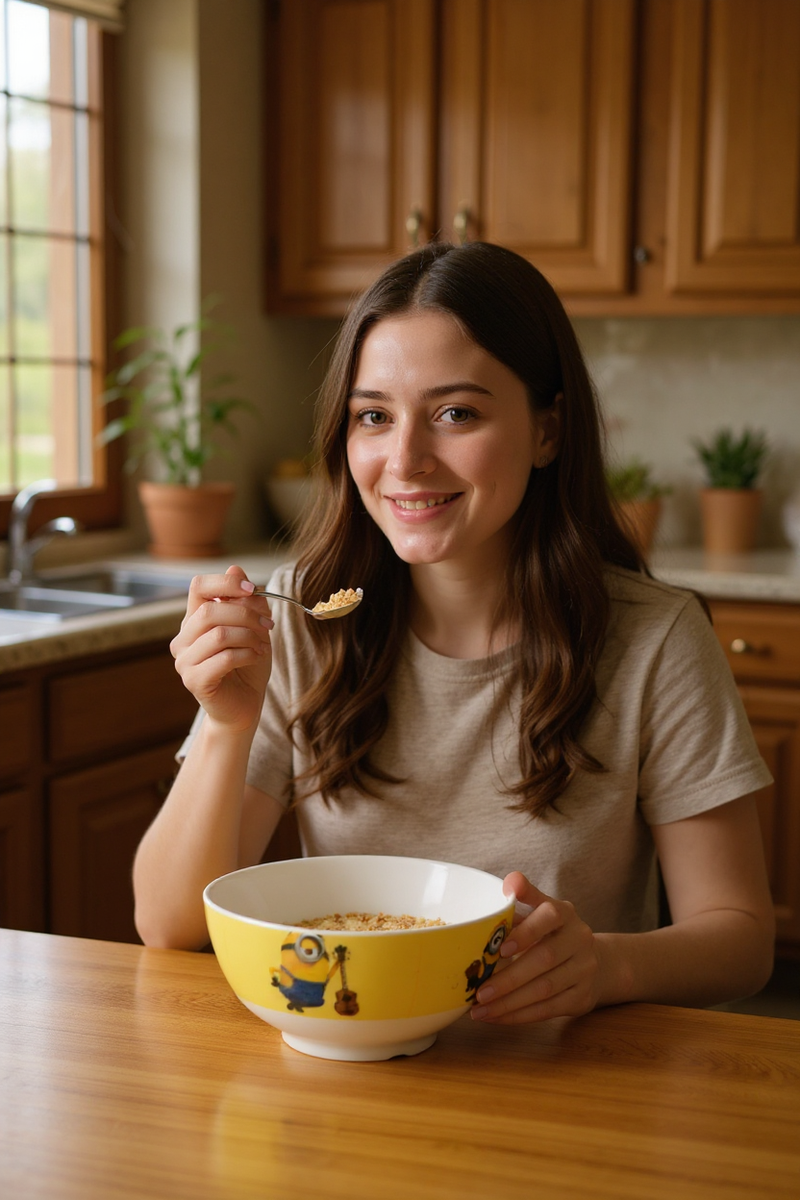 Minion Melody Cereal Bowl | Gift for Kids