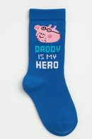Peppa Pig Daddy My Hero Mug and Socks Set
