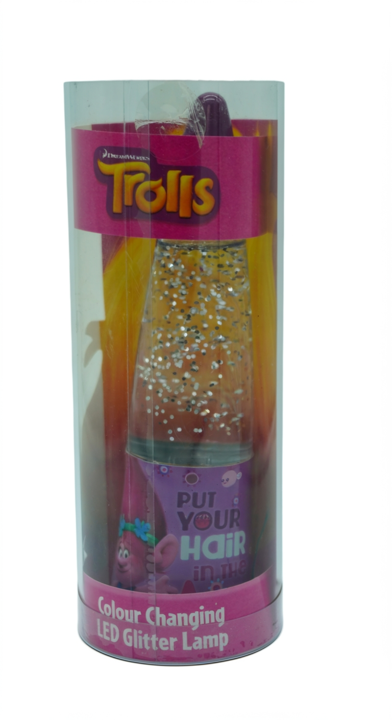 Trolls Poppy Glitter Magic Lamp