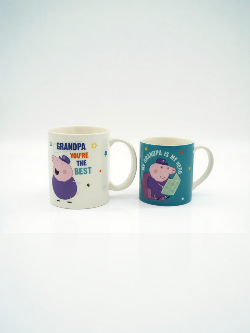 Peppa Pig Grandpa’s Mug Set
