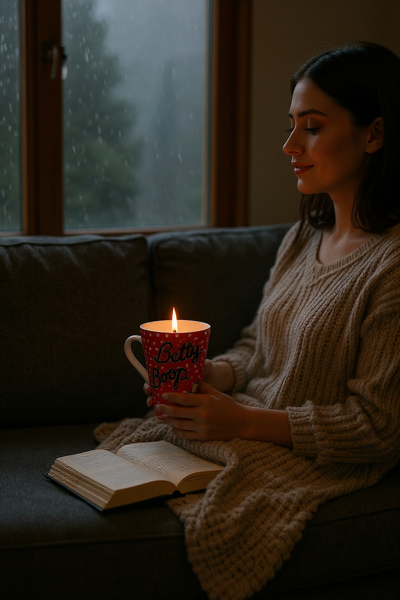 Betty Boop Red Polka Dot Chic Mug