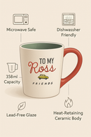 Friends "Break" Drama Ceramic Mug | Gift for Friends Fans