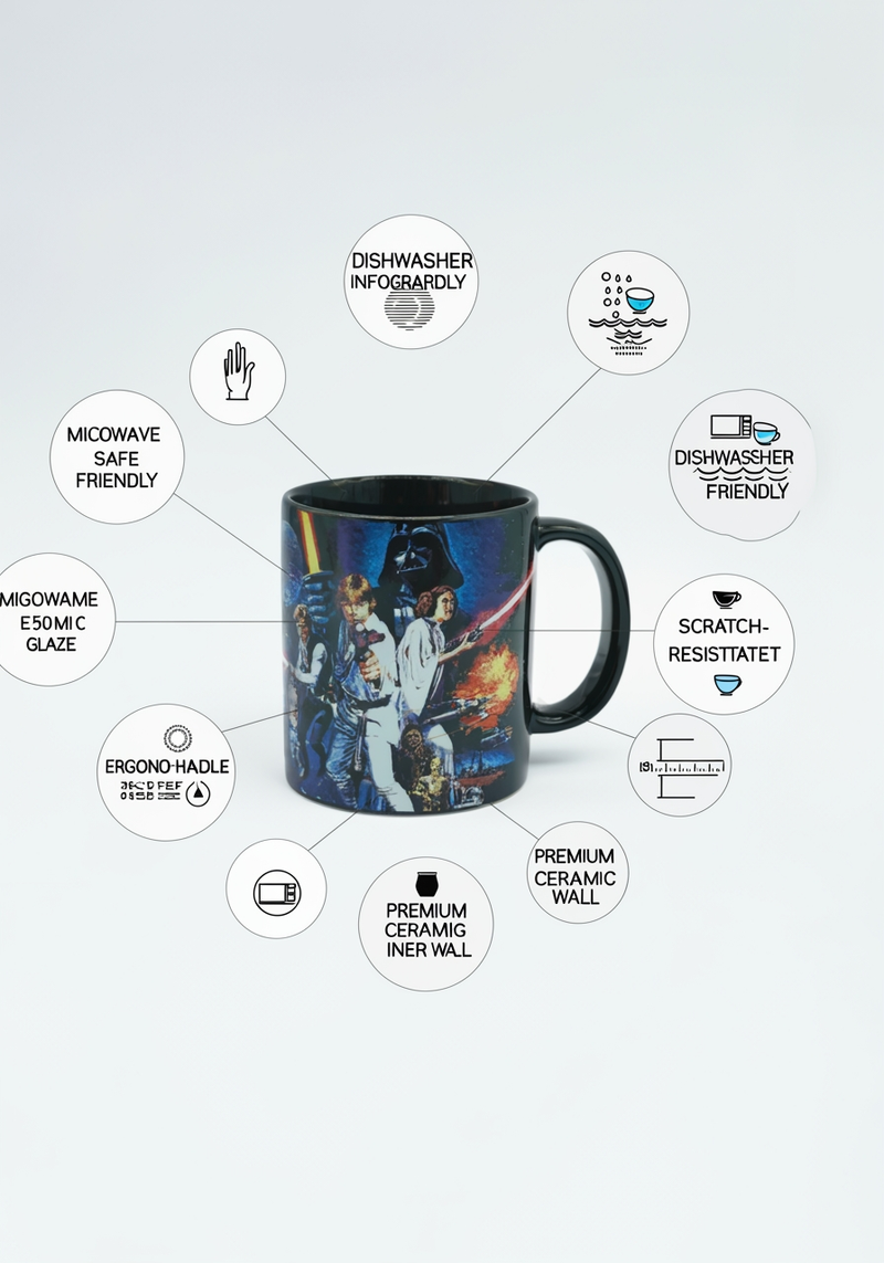 Star Wars Comics Galactic Mug and Socks Set