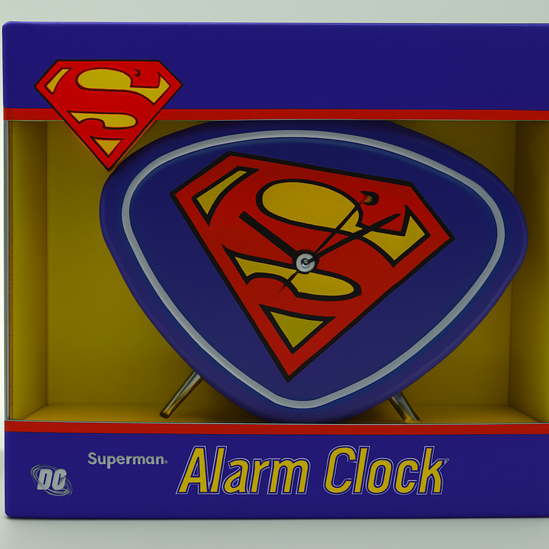 Superman's Sentinel Alarm Clock | Gift for Superman Fans