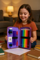 Rainbow Pencil Case Delight Set