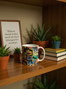 Retro Comic Batman Flashback Mug