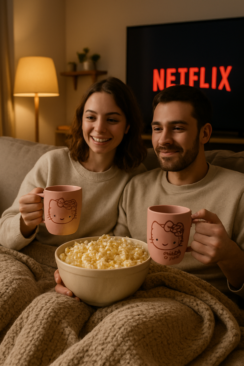 Hello Kitty Pink Charm Ceramic Mug | Gift for Hello Kitty Fans