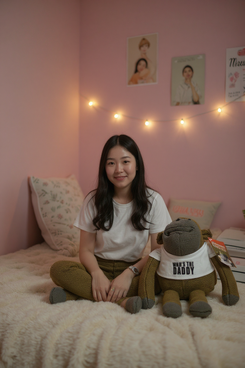 Who's the Daddy? Cuddly Monkey Soft Toy