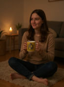 Hufflepuff Sunlit Harmony Coffee Cup | Gift for Harry Potter Fans