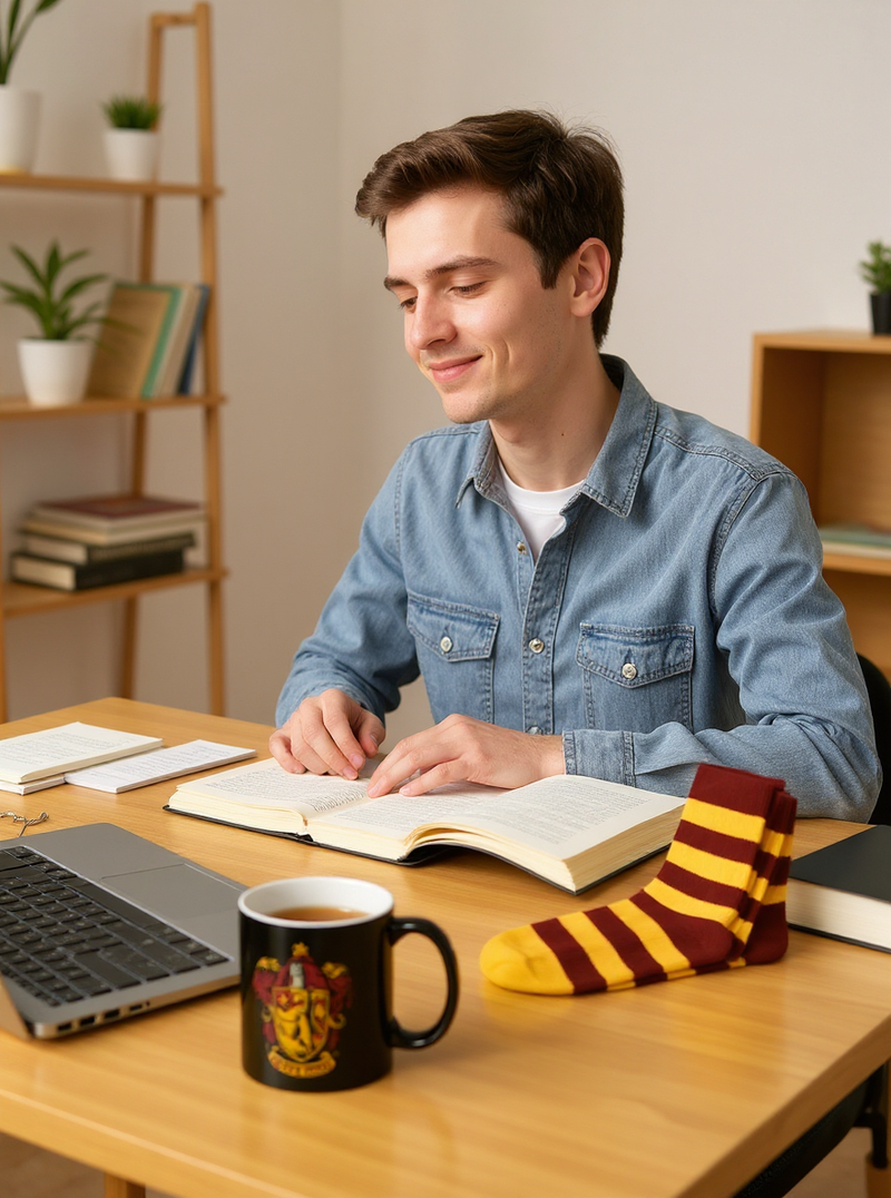 Harry Potter Enchanted Mug &amp; Socks Set | Gift for Harry Potter Fans