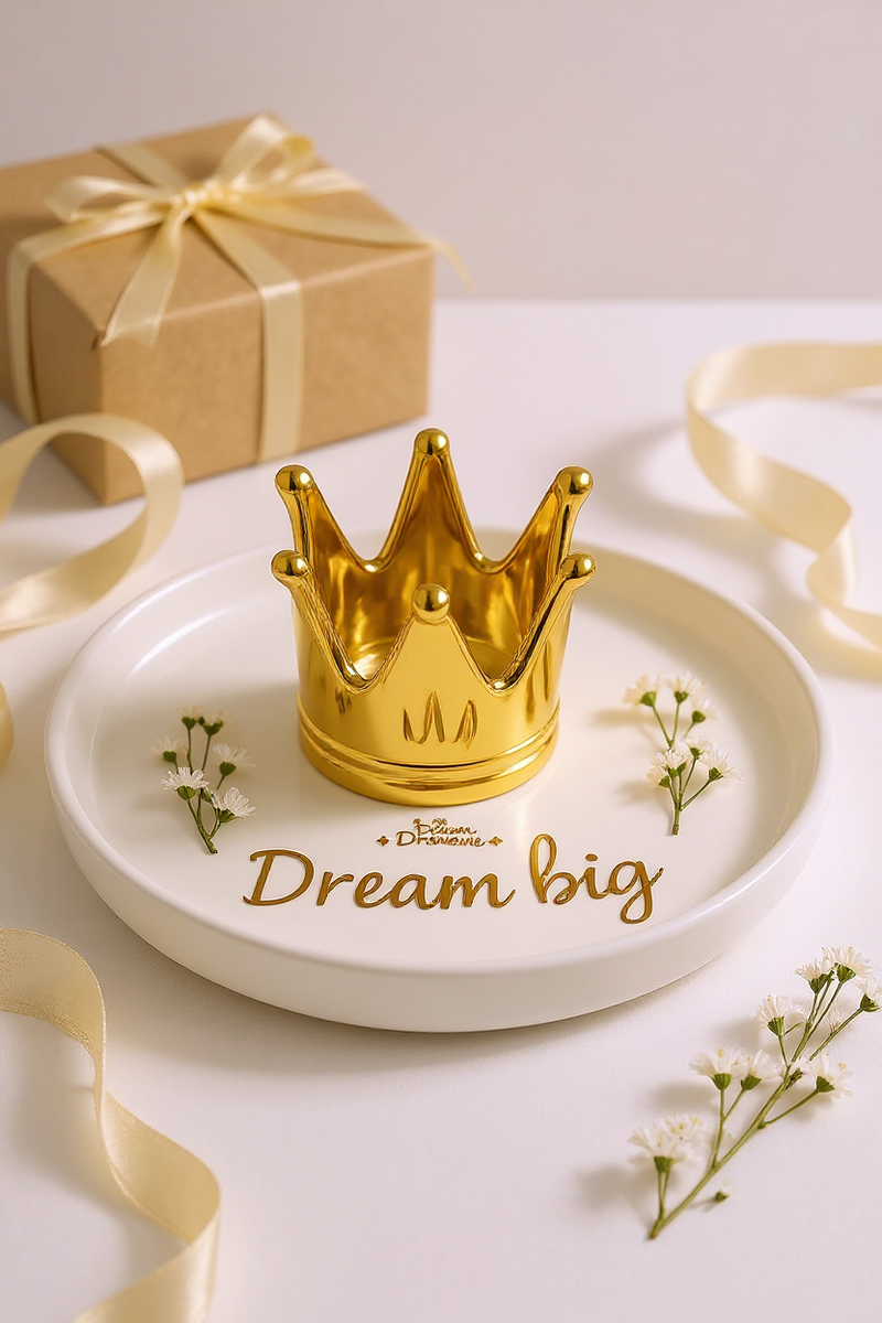 Crown Jewels Regal Serving Tray | Gift for Royalty Enthusiasts