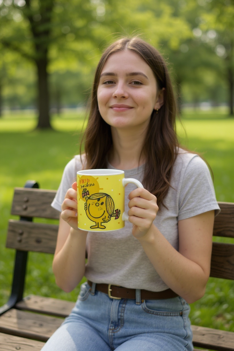 Little Miss A Ray of Sunshine Ceramic Mug | Gift for Fans