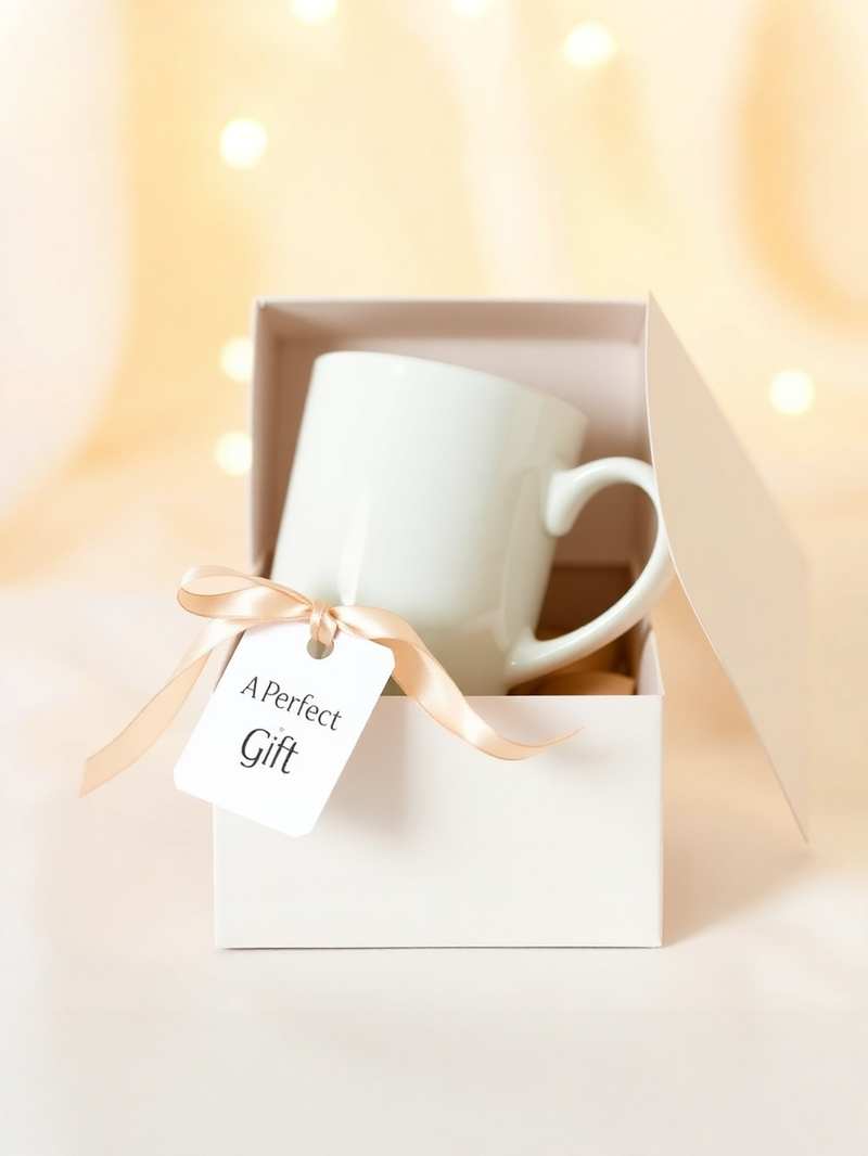 Simple Light Taupe Tranquility Mug