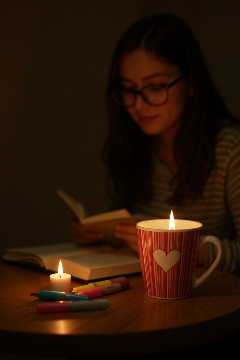 Red Heart Strings Ceramic Mug | Gift For Fans&nbsp;