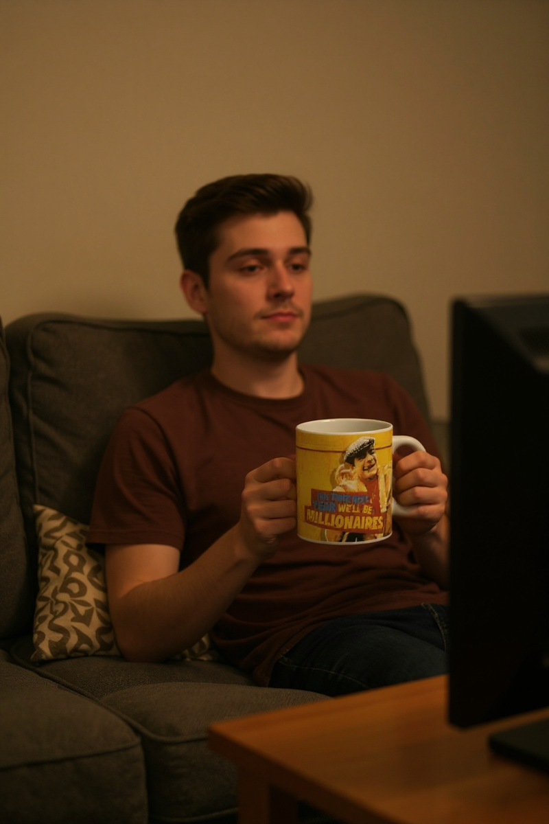 Del Boy This Time Next Year Ceramic Mug | Gift for Only Fools and Horses Fans