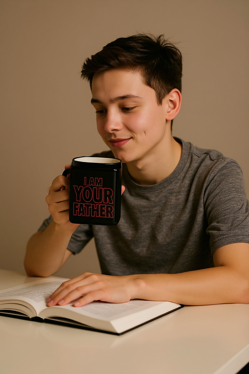 Star Wars Darth Vader "I Am Your Father" Black Ceramic Mug