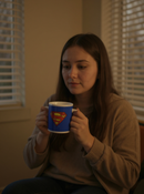 Superman Crest Valor Ceramic Mug