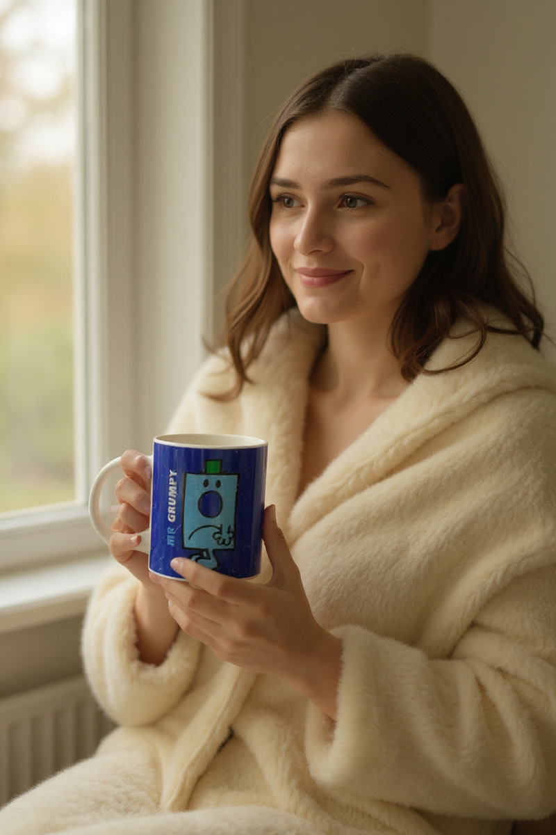 Grumpy by Name, Grumpy by Nature Ceramic Mug | Gift for Humor Lovers