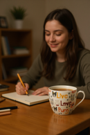 Feline Bliss: Live, Love, Purr Ceramic Mug | Gift for Cat Lovers