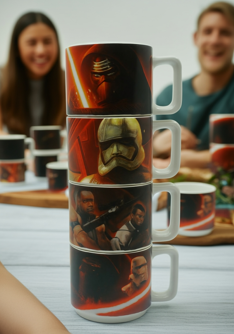 Lightsaber Legacy Star Wars Ceramic Mug | Gift for Star Wars Fans