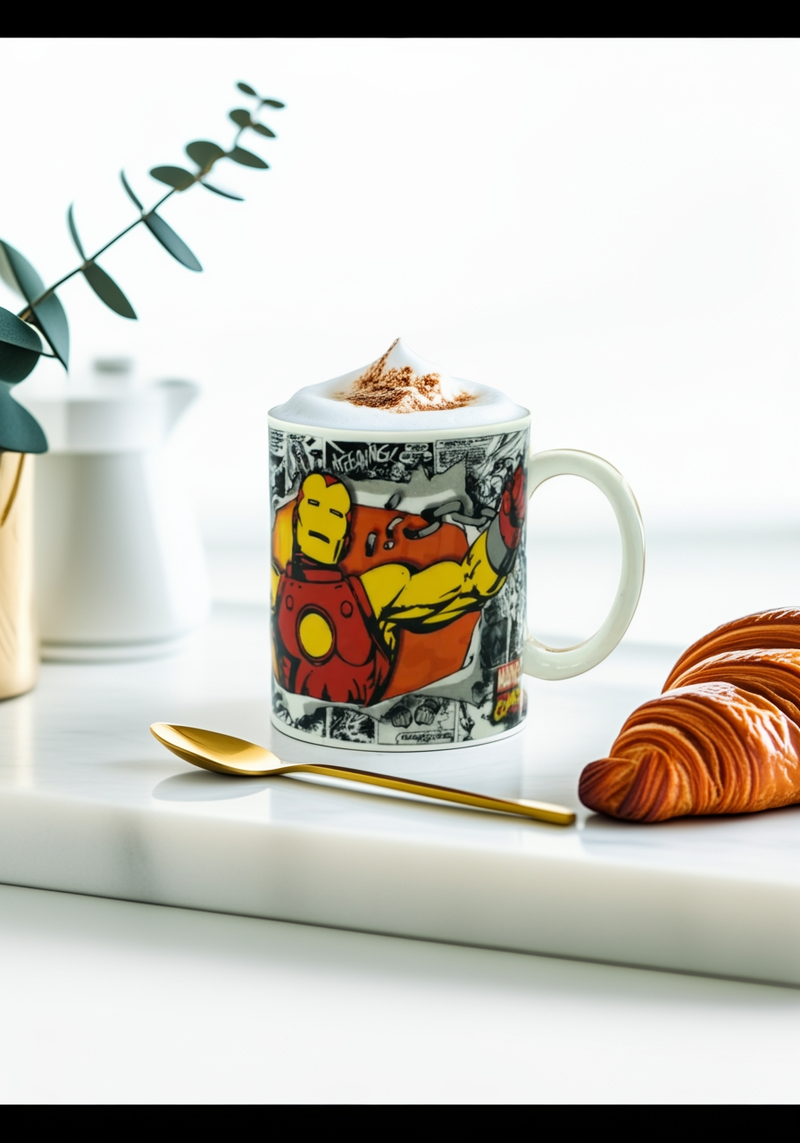 Marvel Iron Man Comic Ceramic Mug | Gift for Marvel Fans&nbsp;&nbsp;