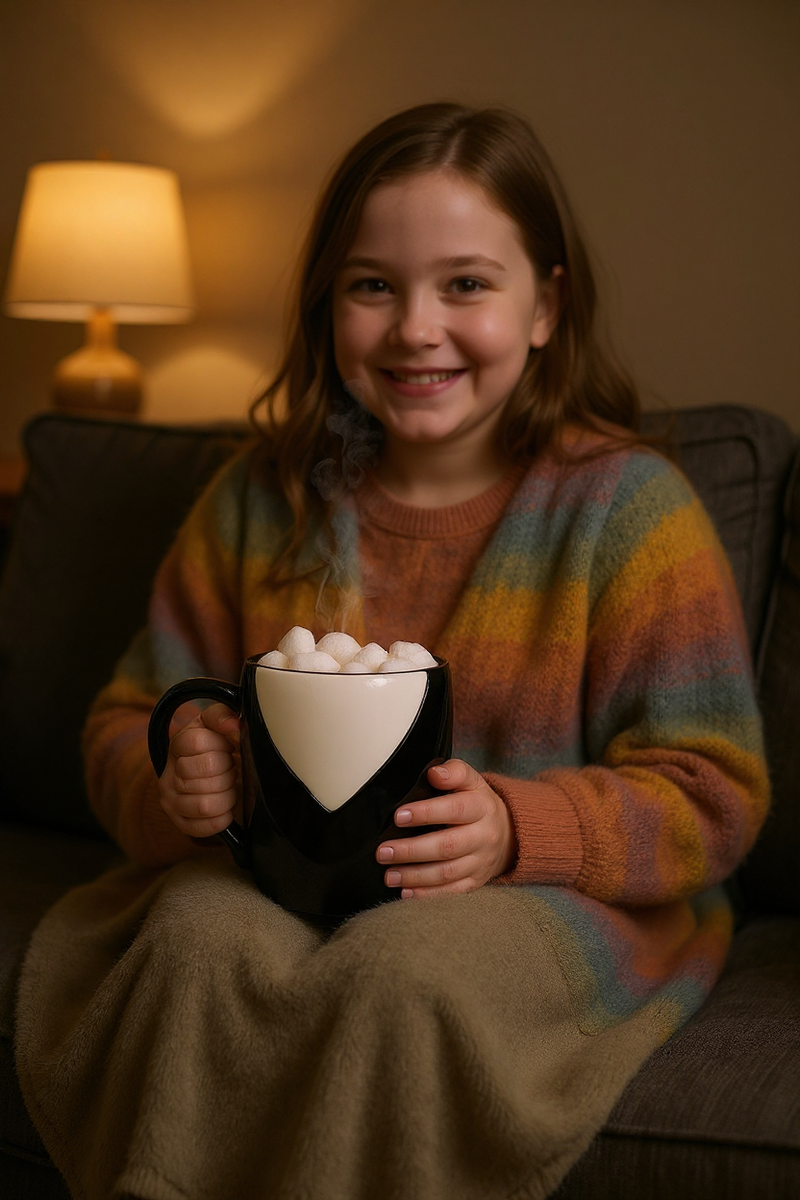 Tuxedo Elegance Ceramic Mug