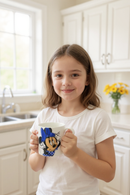 Blue Minnie Bow Thought Bubble Mug