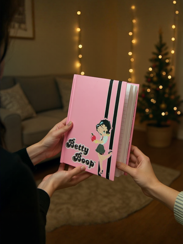 Betty Boop Retro Apple A5Note Spiral Book