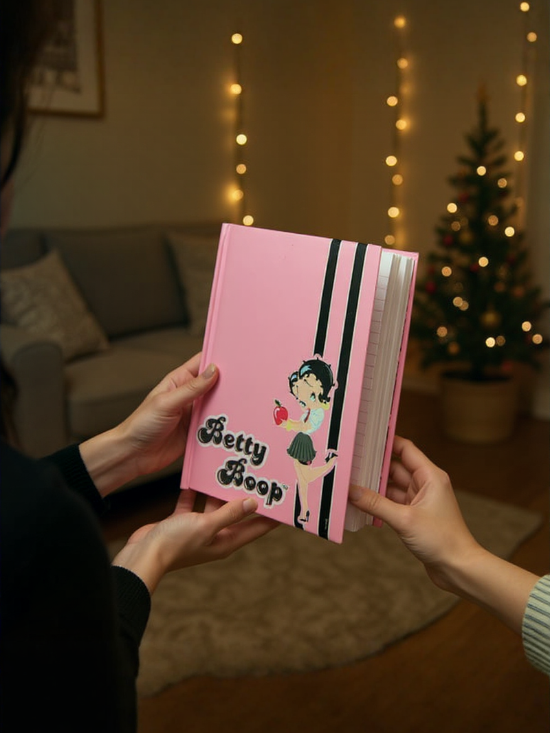 Betty Boop Retro Apple A5Note Spiral Book