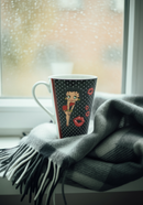 Betty Boop Kisses Polka Dot Ceramic Mug