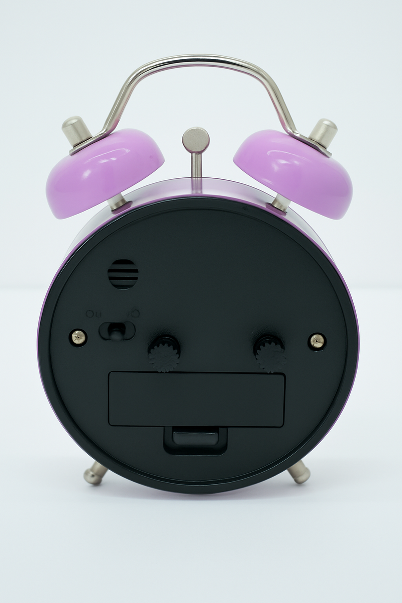 Little Miss Naughty Purple Alarm Clock | Gift for Roald Dahl Fans