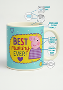 Peppa Pig 'Best Mummy Ever' Mug