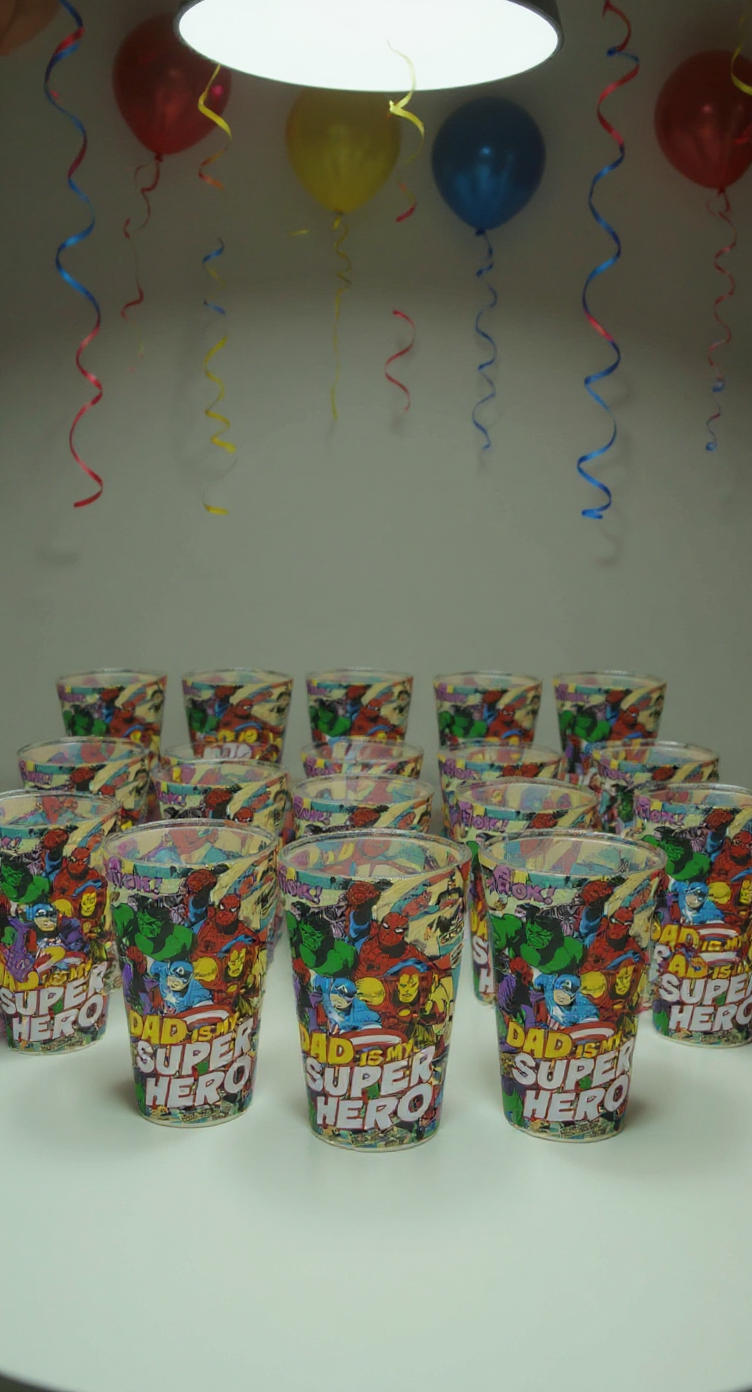 Guardian Titan “Dad is my Superhero” Travel Cup | Perfect for Marvel Fans