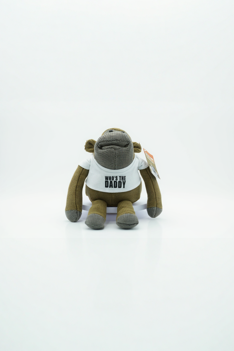 Who's the Daddy? Cuddly Monkey Soft Toy