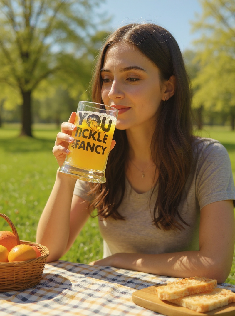 Little Miss 'You Tickle My Fancy' Charm Glass Mug