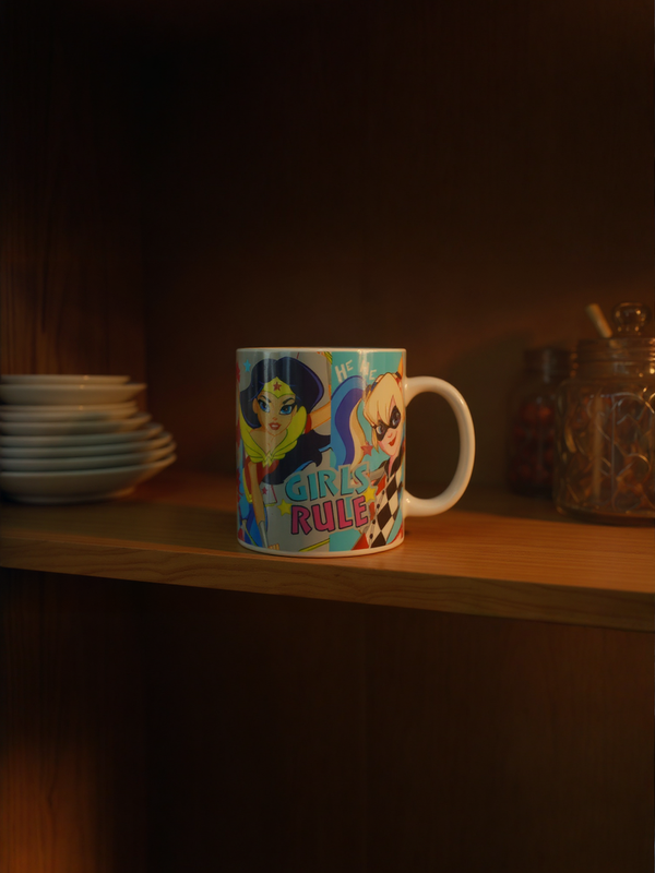 DC Super Hero Girls Power Ceramic Mug | Gift for DC Fans