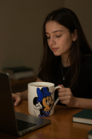 Blue Minnie Bow Thought Bubble Mug