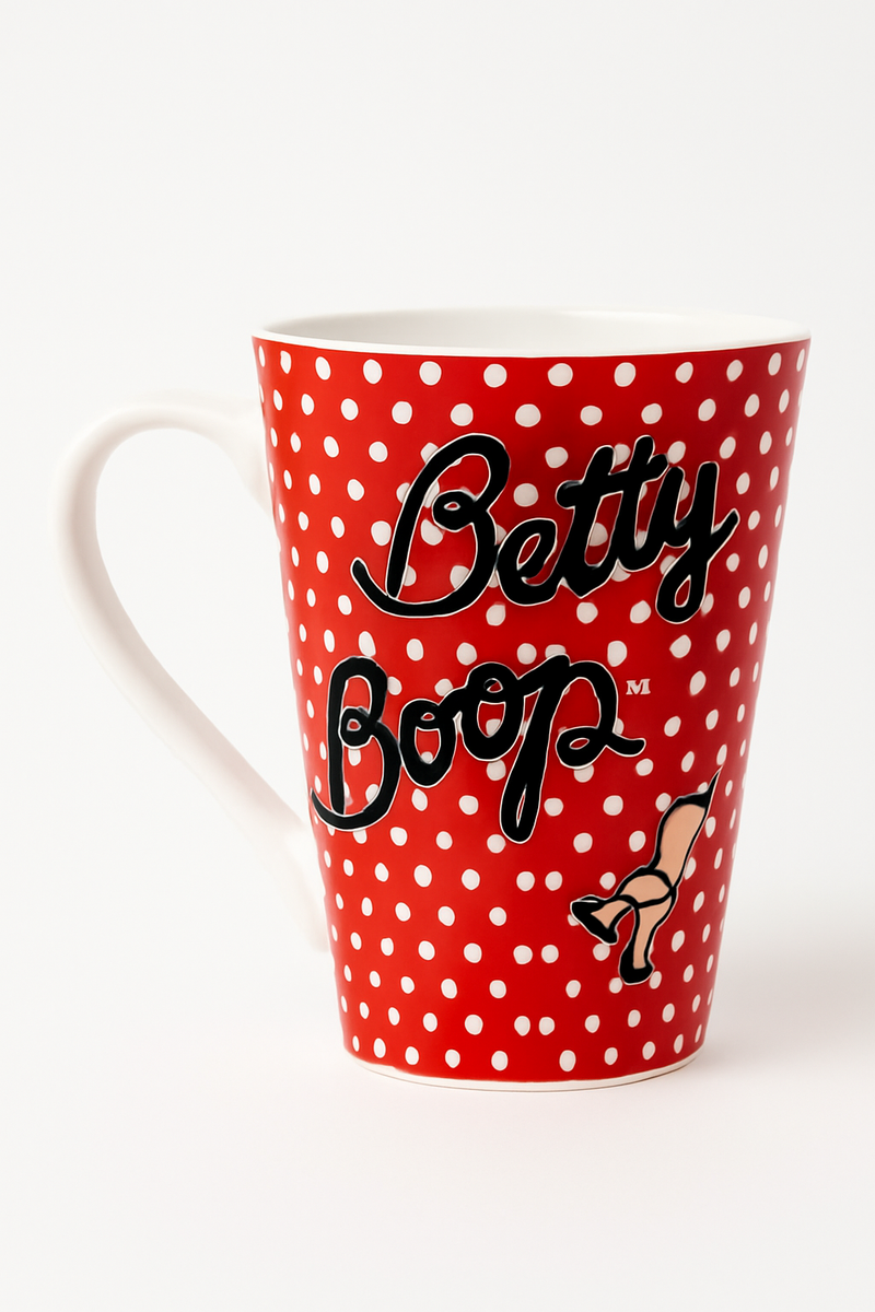 Betty Boop Red Polka Dot Chic Mug