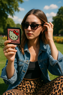 Hello Kitty's On-the-Go Compact Mirror
