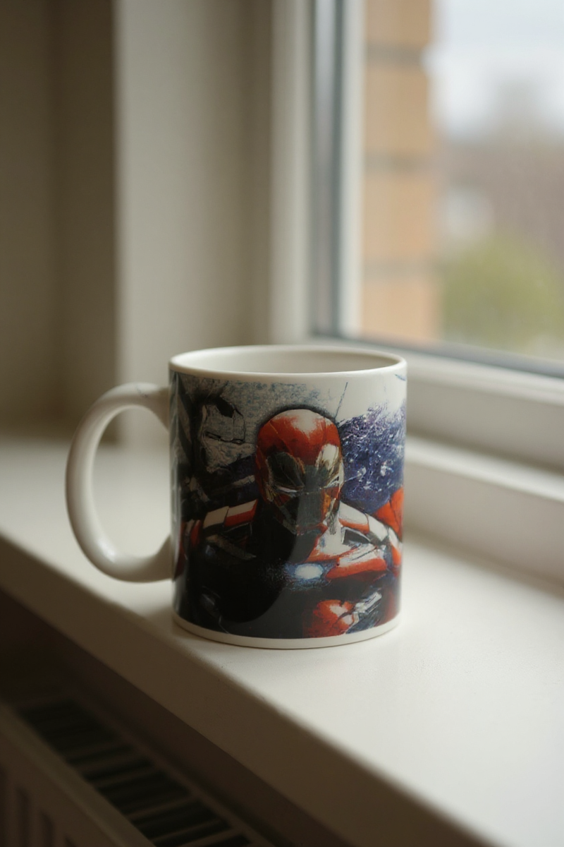 Marvel Civil War Captain America Coffee Mug | Gift for Marvel Fans&nbsp