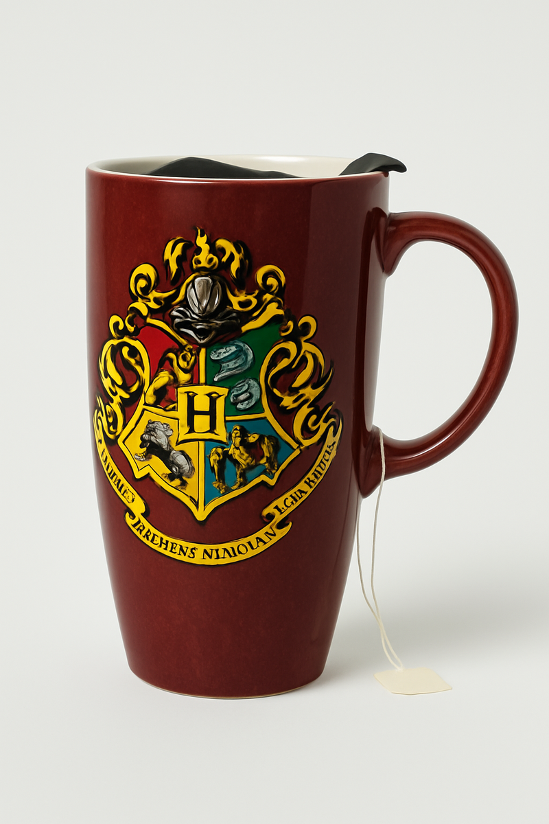 Hogwarts Crest Ceramic Long Mug | Gift for Harry Potter Fans