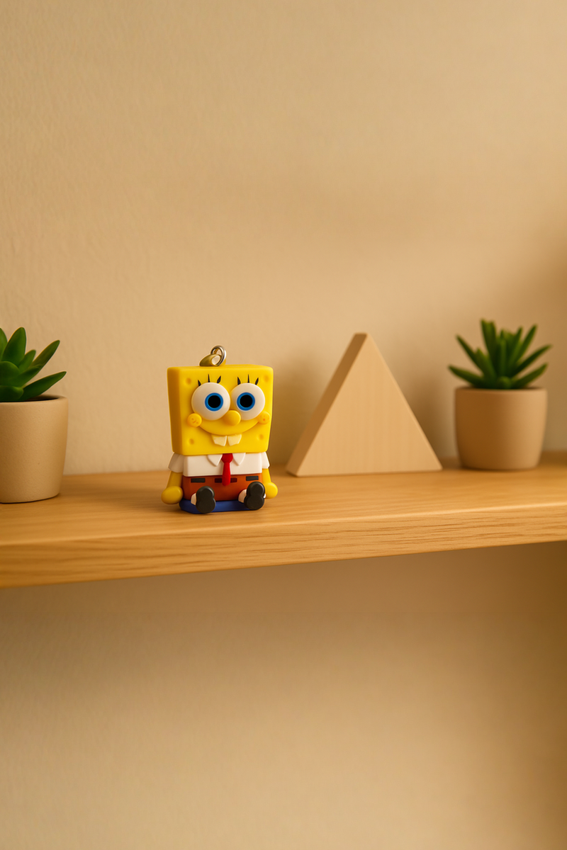 SpongeBob's Happy Place Cheerful Keychain