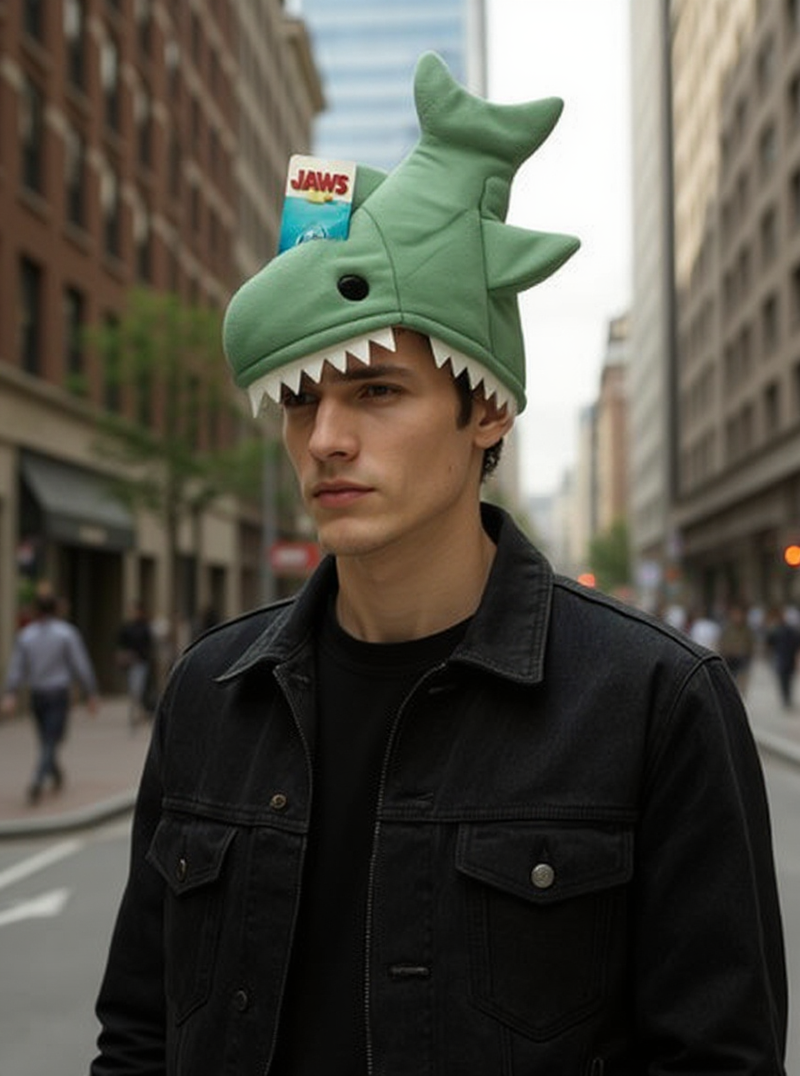 Plush Shark Ocean Adventure Hat | Gift for Shark Lovers